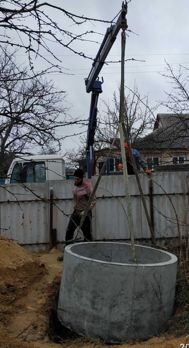 Копка,чистка ,углубление питьевых колодцев,копка сливных ям,приямков ...