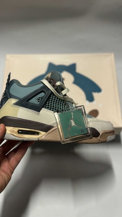 Buty Nike Air Jordan 4 "Snorlax" Custom, rozmiar 38