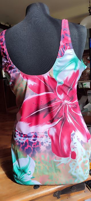 Kostium kąpielowy "Hibiskus" 2XL