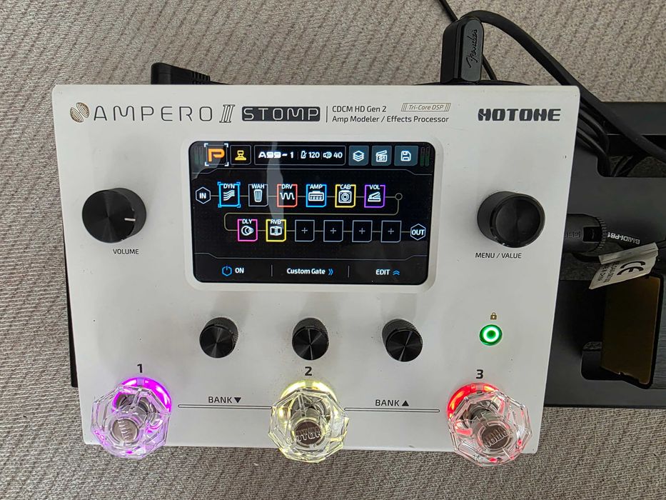 Pedal Multi-efeitos Ampero II Stomp