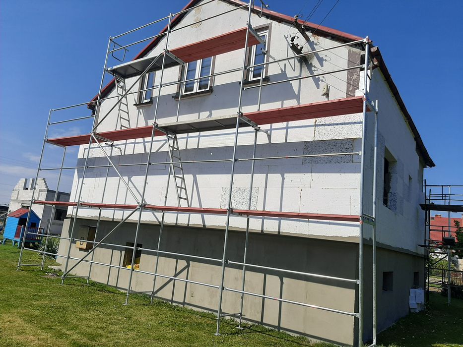 Wynajem rusztowań elewacyjnych  Głogów Jerzmanowa  Polkowice