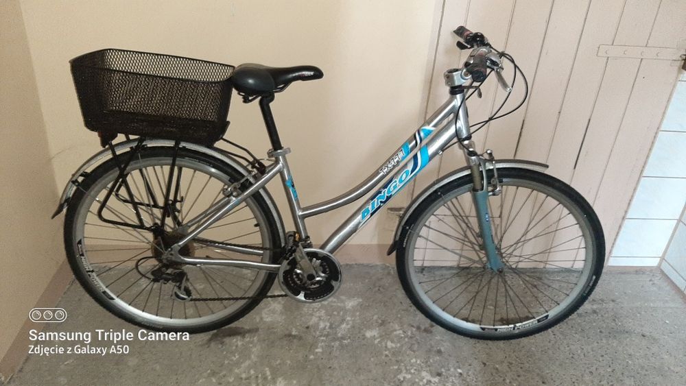 Rower trekkingowo-miejski rama aluminiowa M' koła duże 28
