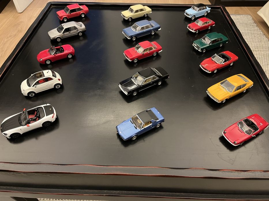 Miniaturas Fiat 1:43, Minichamps, Norev, Ixo, Starline, Altaya