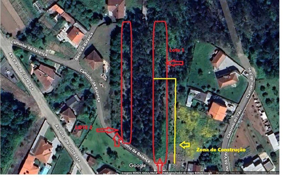 Lotes de Terreno em Subportela (Viana do Castelo)