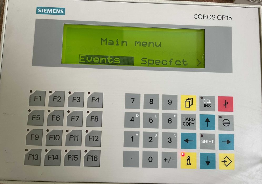 Siemens 6AV3515-1MA01 Panel OP15-B HMI