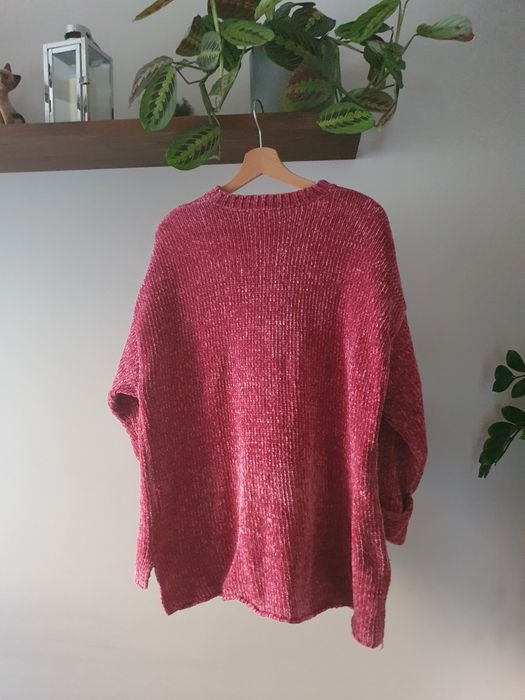 Sweter damski luźny oversize miękki otulający Pull & Bear M