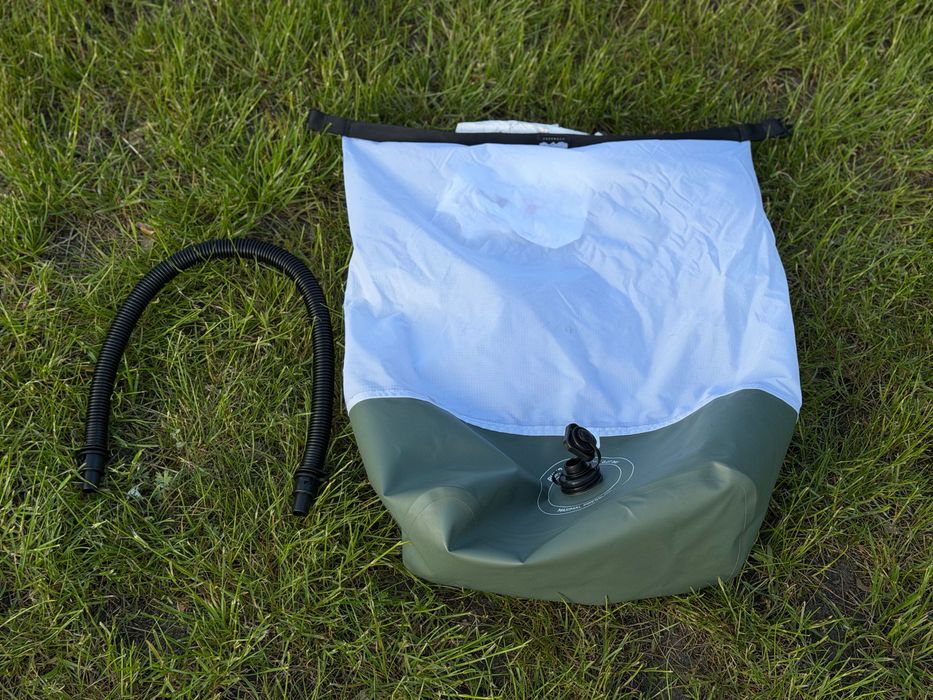 Packraft ponton kajak pneumatyczny TPU ITIWIT PR100 Decathlon + wiosło