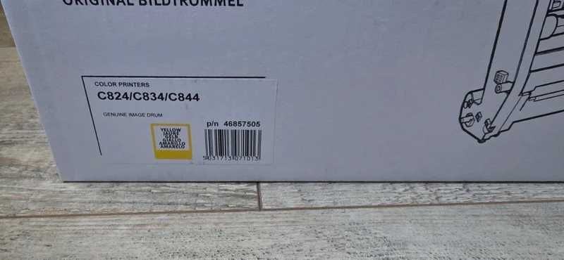 Nowy Oki beben c824 c834 844 yellow