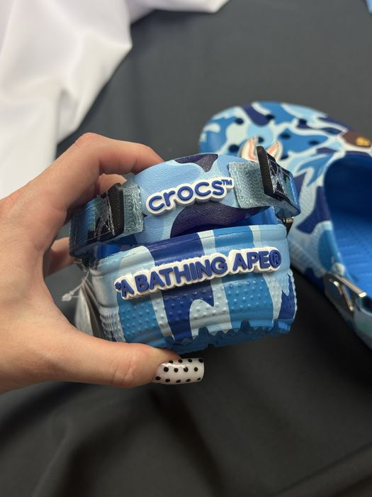 Сабо Crocs X Bape шльопанці РОЗПРОДАЖ‼️