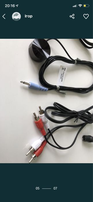 Кабель, шнуры антена