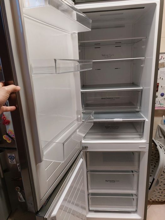 Frigorífico combinado LG avariado