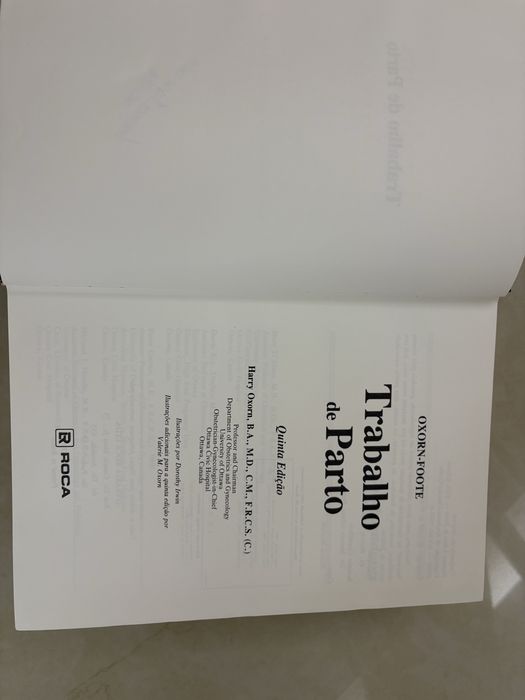 Trabalho de Parto Harry Oxorn