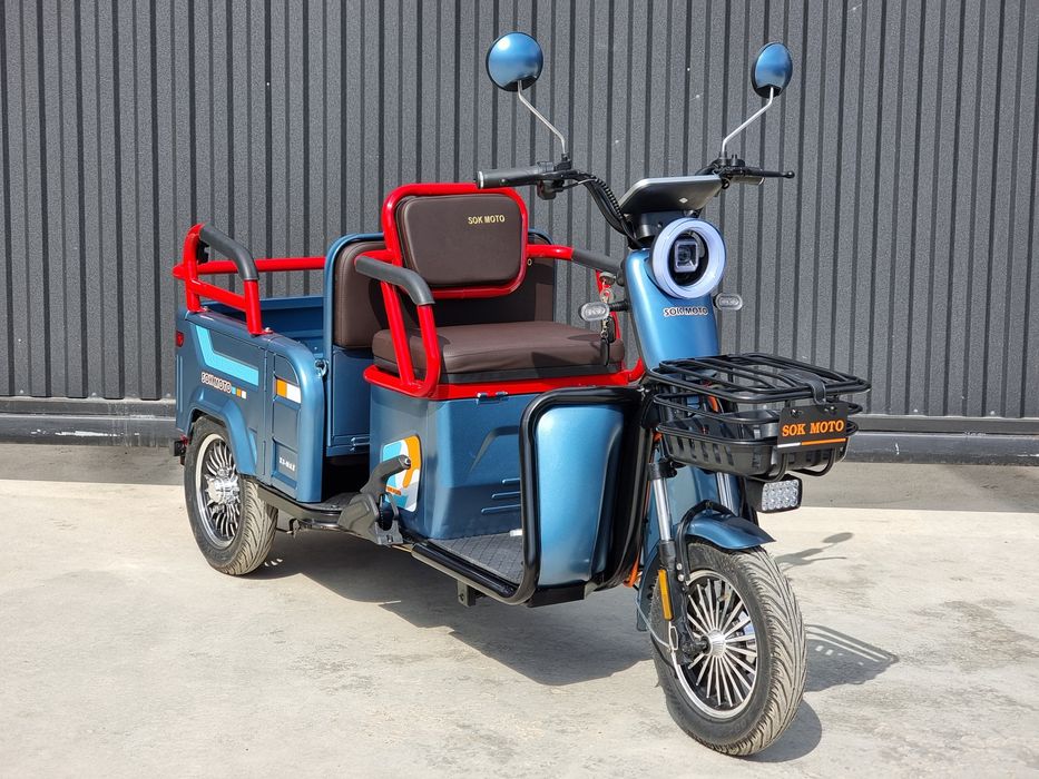 Трицикл SokMoto X3 MAX 2000w 60v38ah
