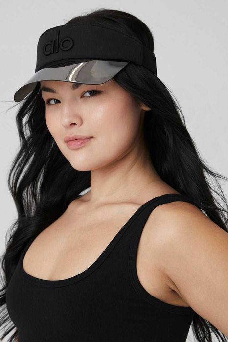 Козирок від сонця Alo Yoga Airlift Solar Visor Black