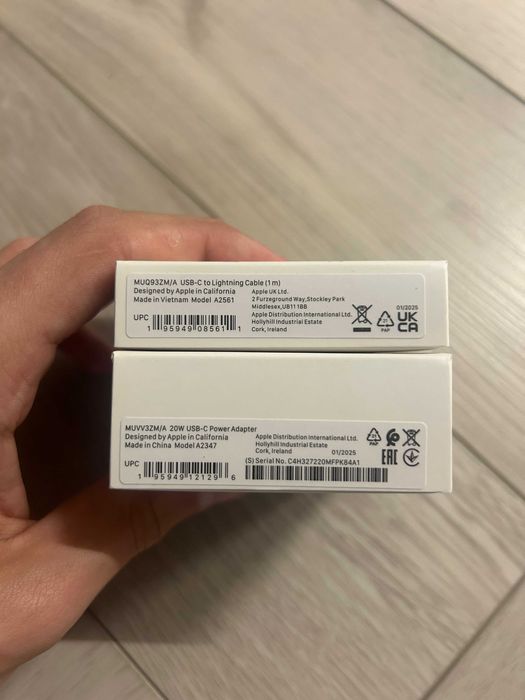 Apple швидкісна зарядка 20w 1м Lightning лайтинг для iphone айфона