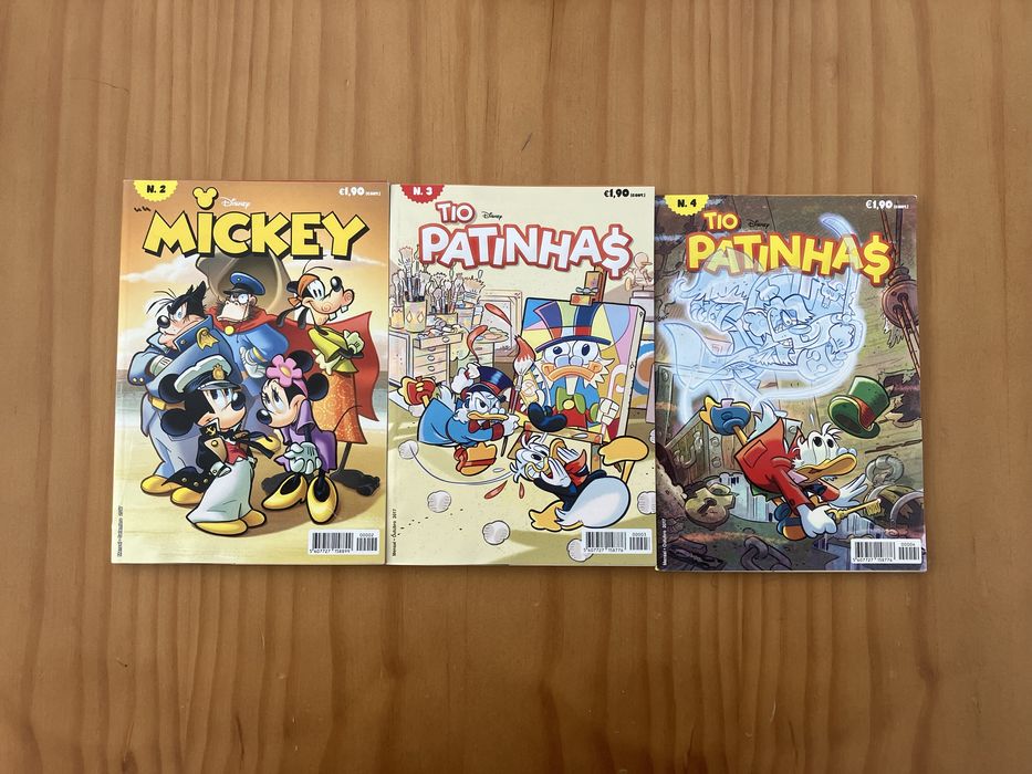 Banda desenhada Tio Patinhas e Mickey