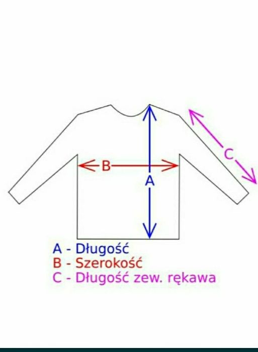 Niebieski sweter Bytom rozmiar M