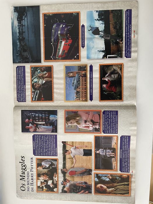 Caderneta Panini Monstros Fantasticos/Harry Potter