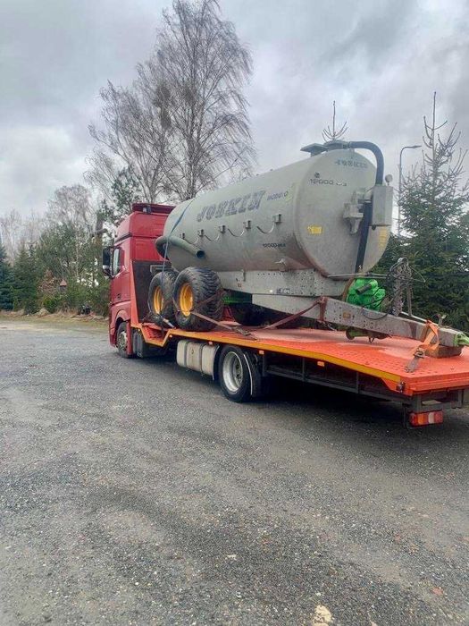 Transport LAWETA ciągników maszyn rolniczych Bel Autolaweta 24/7