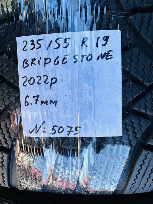 Шини зимові 235/55 R19 (101T) Bridgestone Blizzak LM005