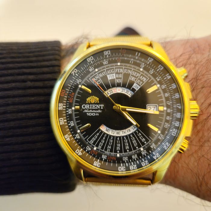 Zegarek Męski ORIENT Multi-year Calentar FEU07001BX