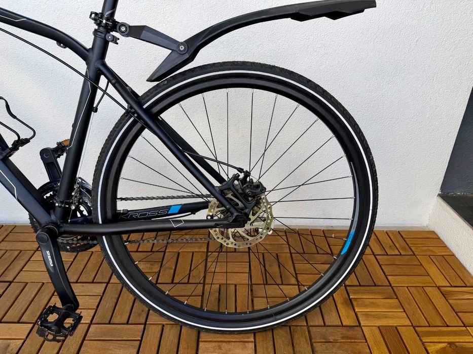 Rower crossowy KROSS Evado 4.0 (Rozm. M) + Akcesoria