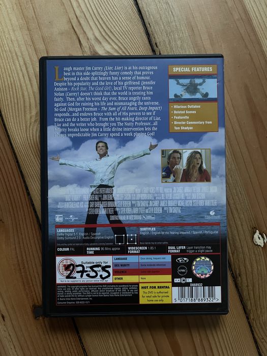 Bruce Almighty (Bruce Wszechmogący) - DVD