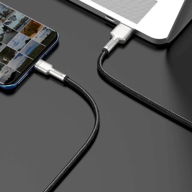 Кабель з чіпом Baseus USB to Type-C 100см Швидка Зарядка USB-C