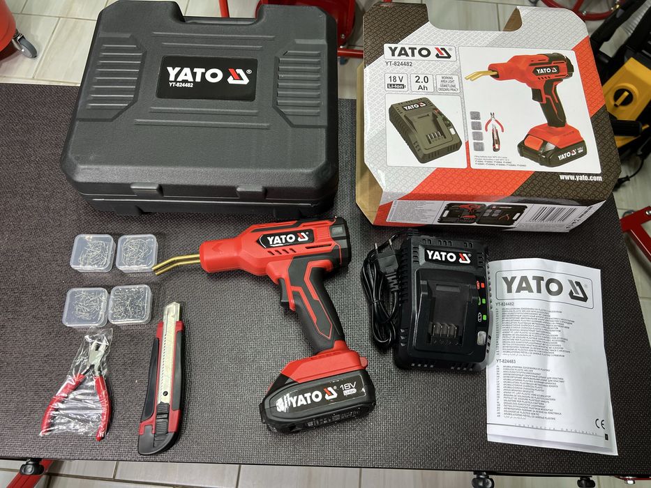 Паяльник для пластика аккумуляторный YATO YT-824482