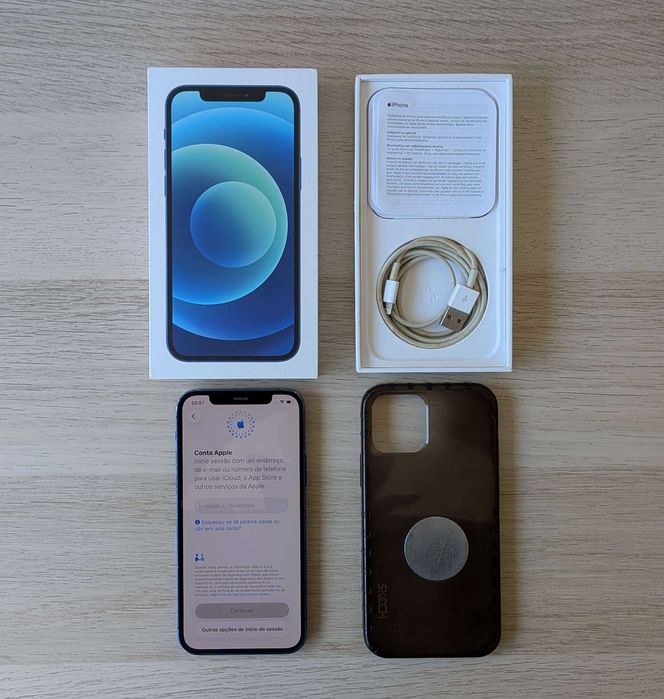 iPhone 12 128GB Funcionando Perfeitamente – Traseira Rachada