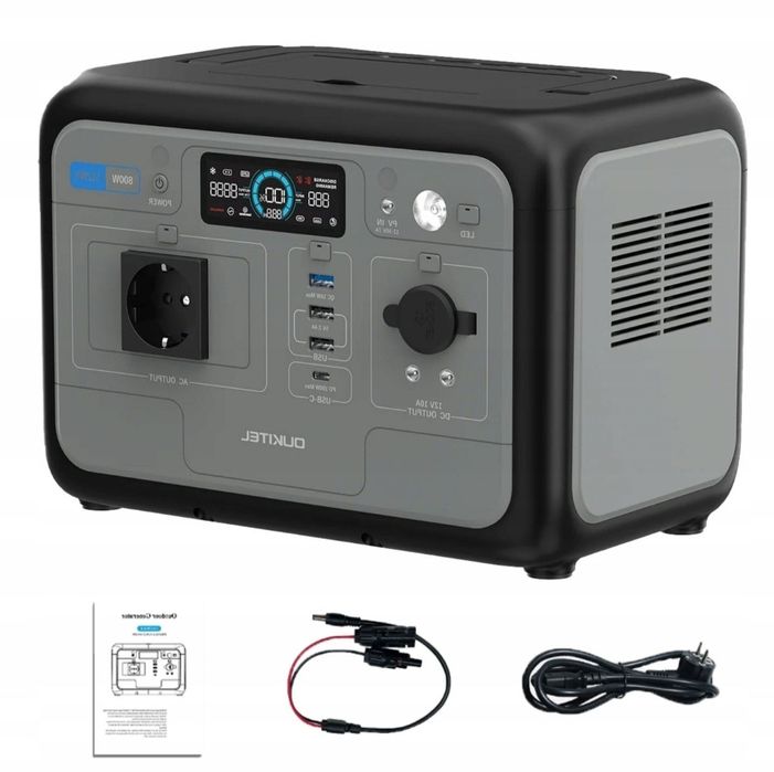 Stacja zasilania OUKITEL P800E 800W NOWA BANK ENERGI zasilanie awaryjn