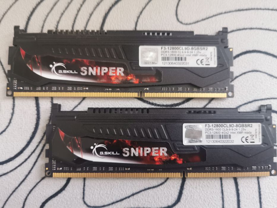 Комплект i5-2500K, 16 Gb DDR3, Z68