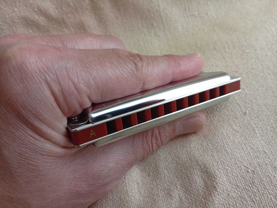 Професійна губна гармошка Ля-мажор, настроєна майстром