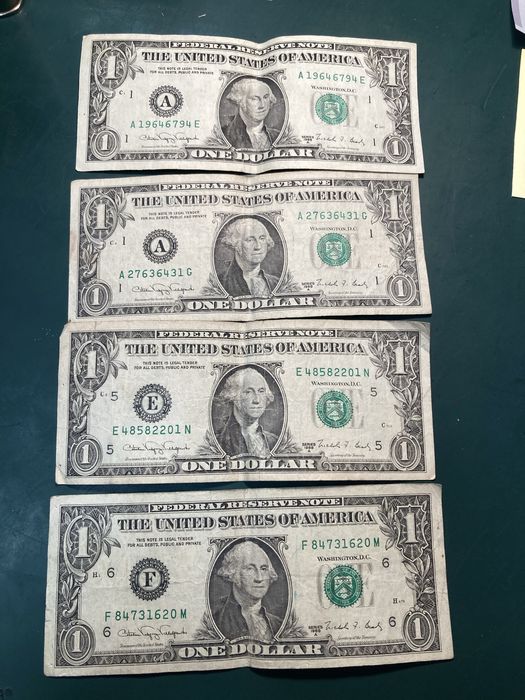 Notas 1 Dolar 1985