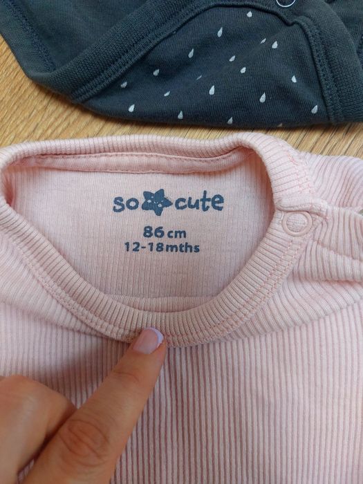 Sprzedam 5 pak body długi rękaw 86