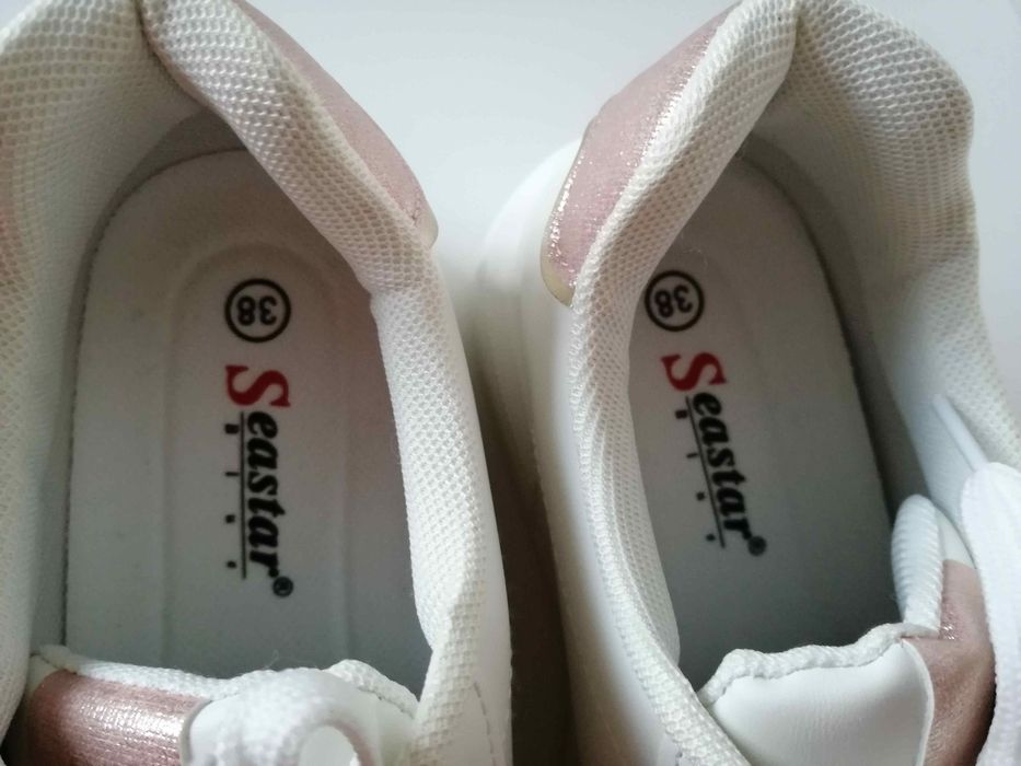 Białe buty nowe rozmiar 38