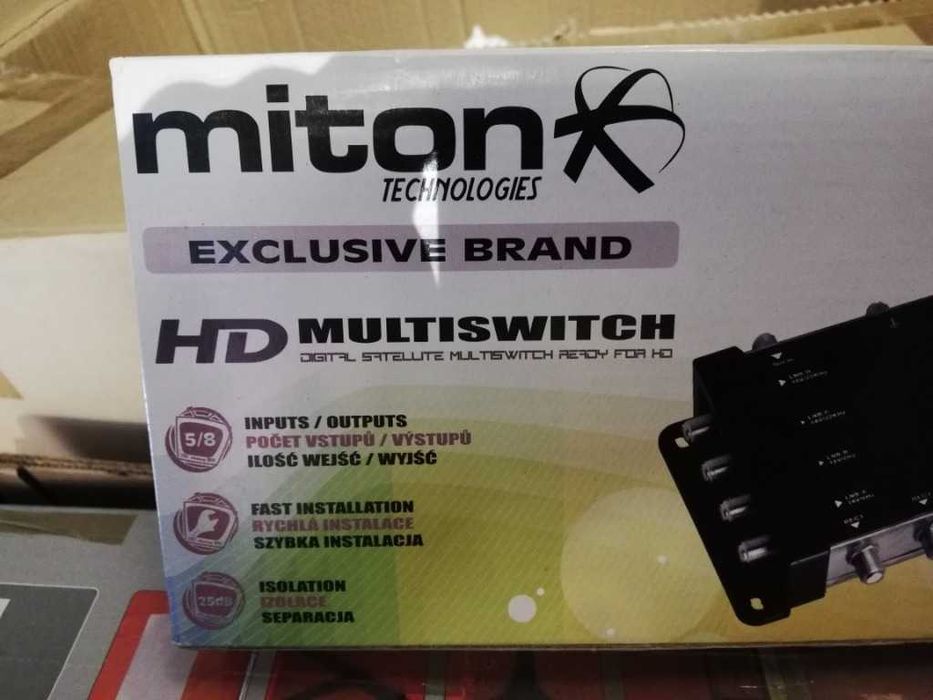 MULTISWITCH MITON QSM-58EC + konwerter Quattro