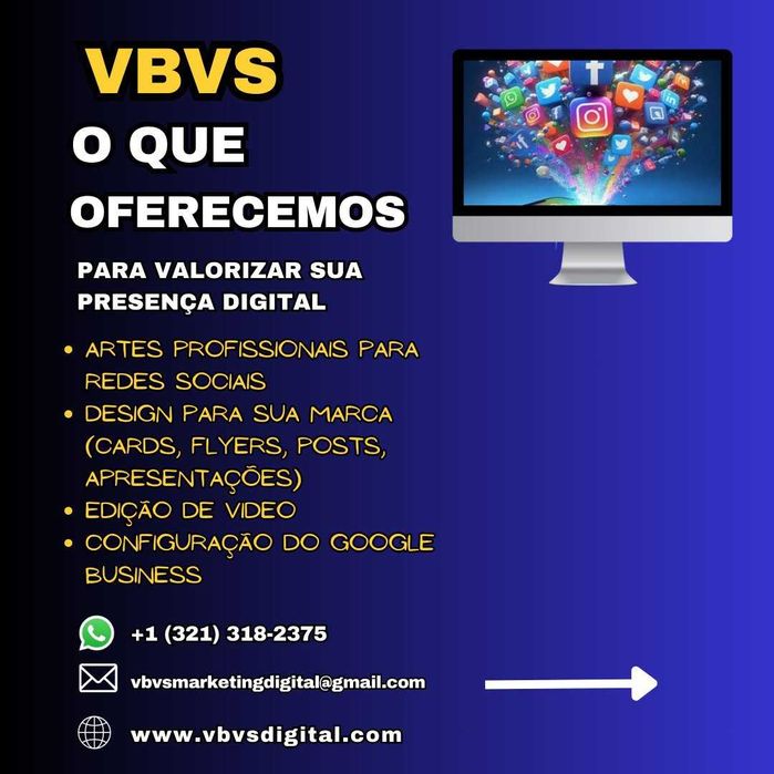 Serviços de Marketing Digital.