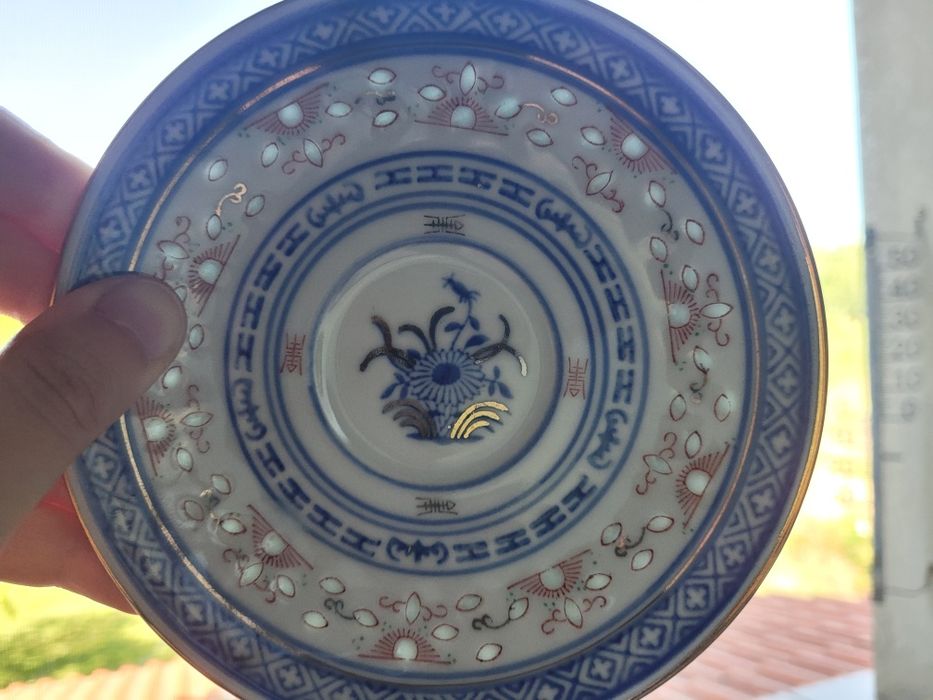 Zestaw chińskiej porcelany