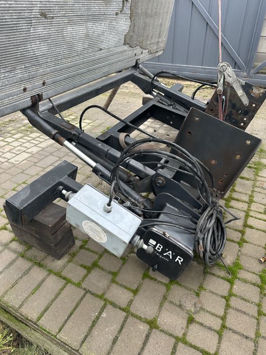 Гідроборт підйомний механізм BAR 1000кг 24 вольта