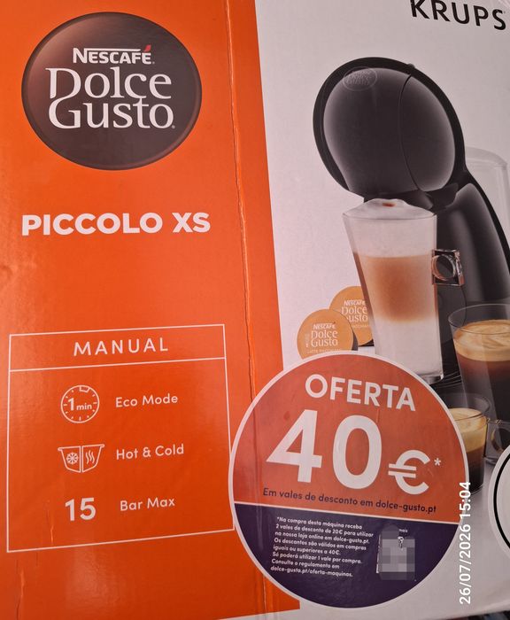Máquina de Café Dolce Gusto Piccolo XS Vermelho