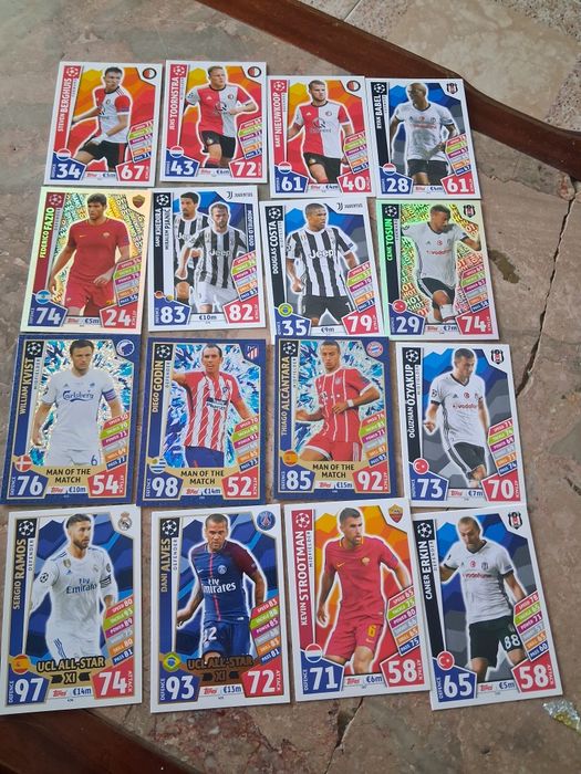 Cartas champions league 2016-17