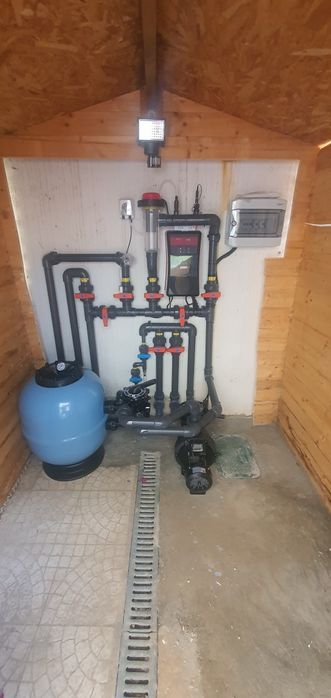 Instalação bombas de piscina