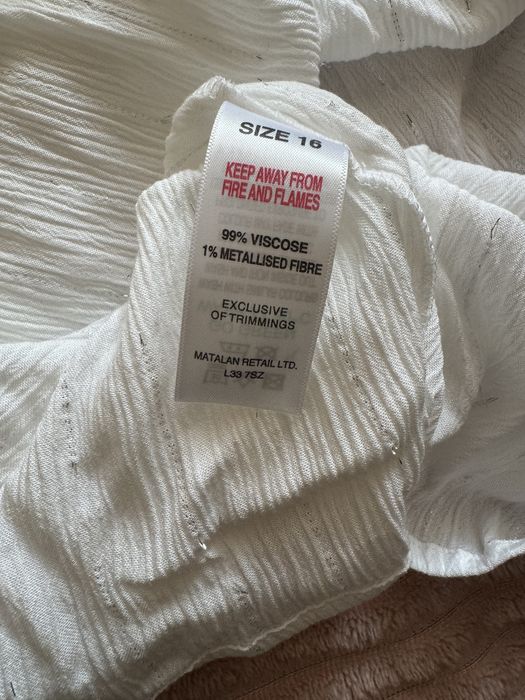 Біла пляжна туніка, сукня на літо