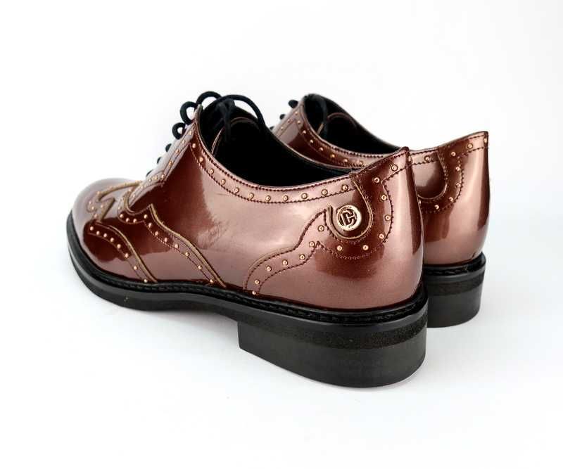 Buty skórzane DANIEL HECHTER PARIS 40 26,5 cm NOWE