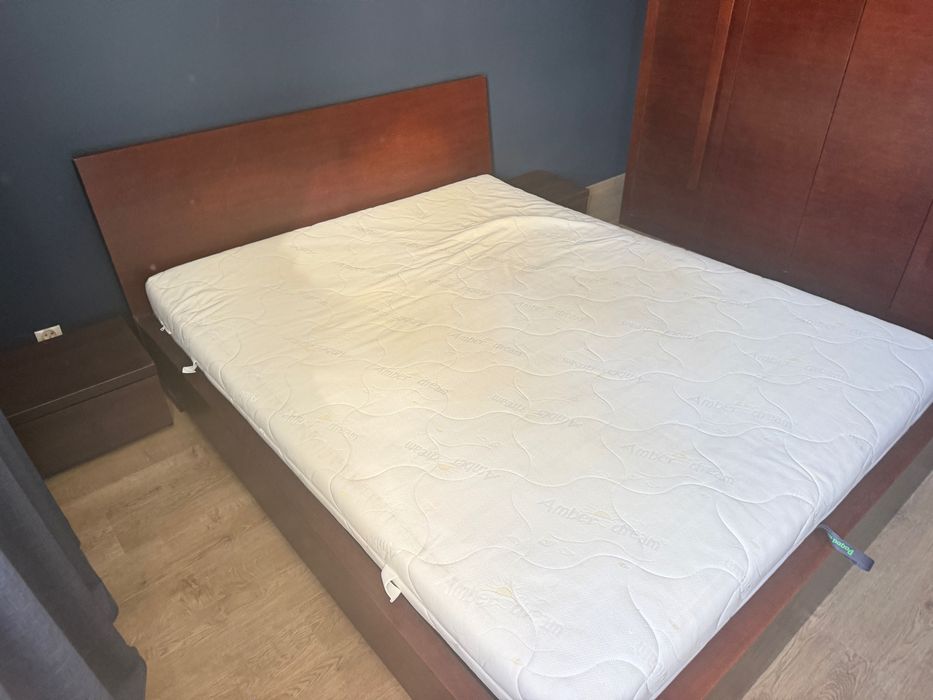 Sypialnia szafa, łóżko, komoda Paged Milano