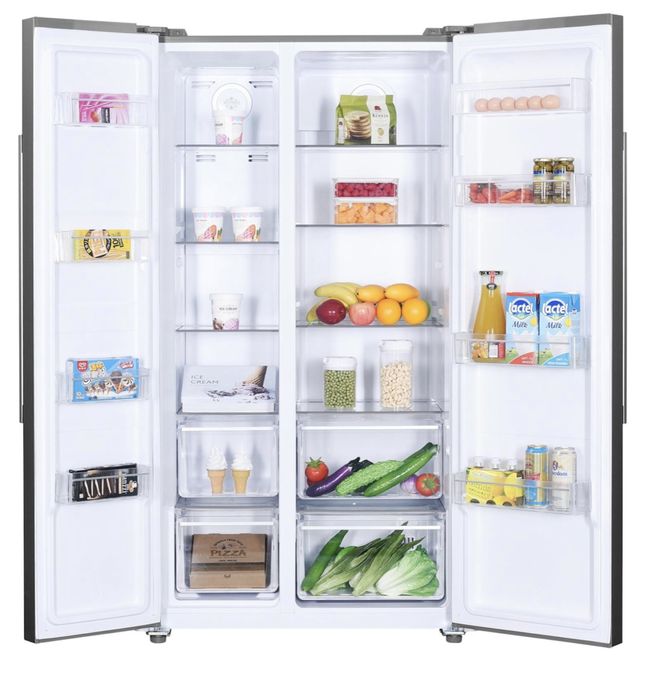 Lodówka Beko GNO5231XP Side by Side No frost 177cm Grafitowa