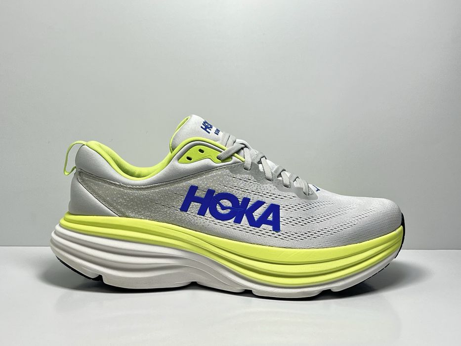 46.5-30см ОРИГІНАЛ 100% Кросівки HOKA BONDI 8 WIDE 1127953 STTC