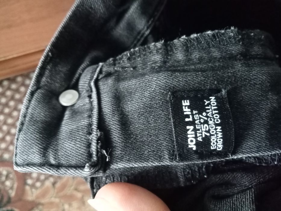 Dżinsy rurki Zara bawełna organiczna