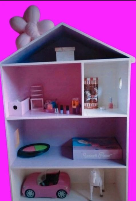 Casa Bonecas Prateleira Madeira. 68*118